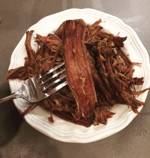Slow cooked Alpine Ranch beef