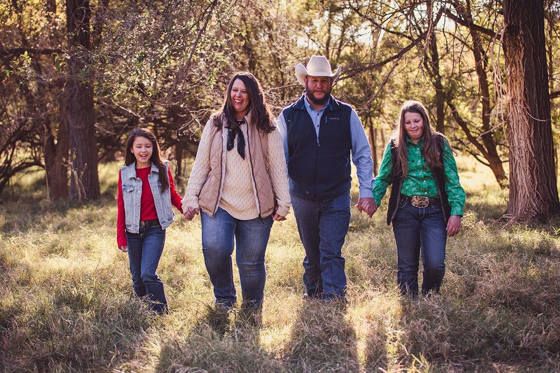 The Davis family